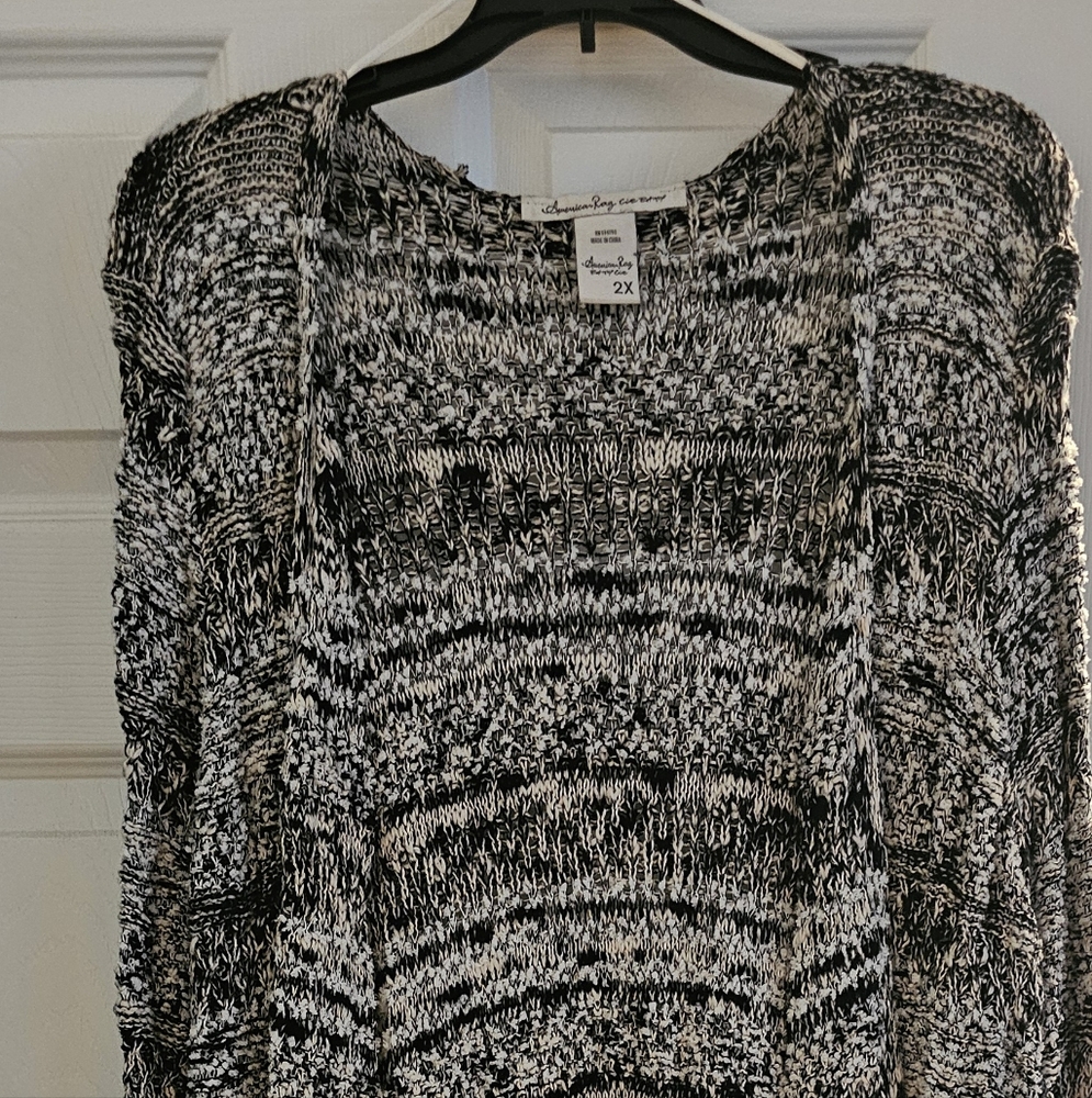 American Rag Cardigan with Fringe